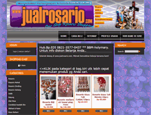 Tablet Screenshot of jualrosario.com